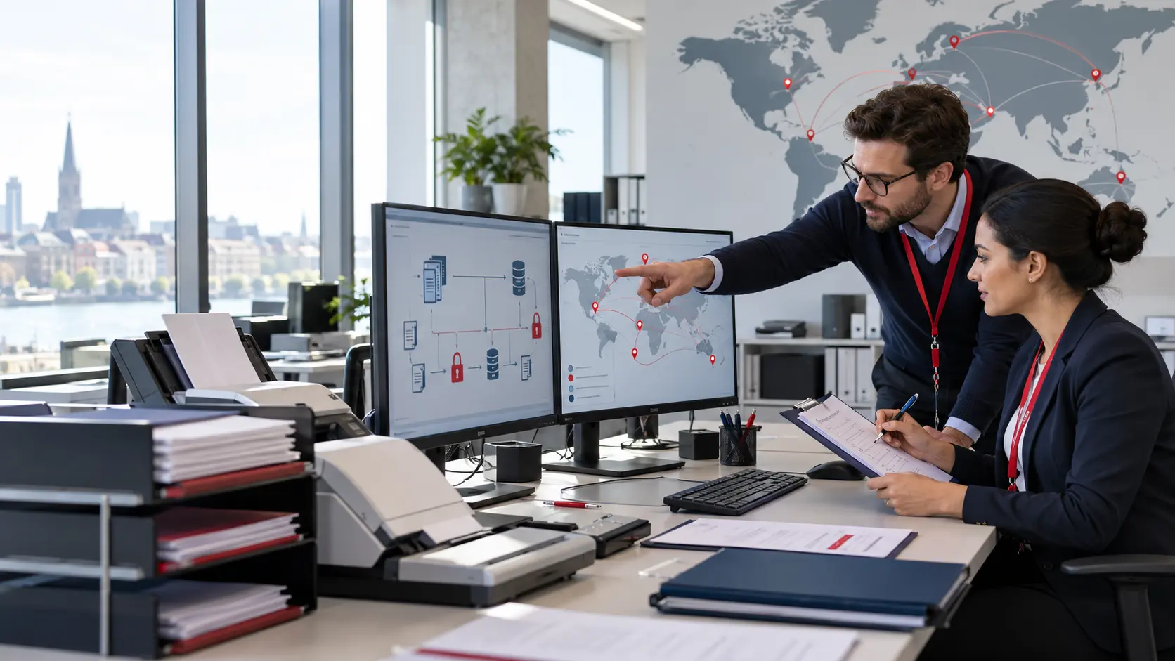 Cross-border outsourcing under GDPR: data maps, SCCs and access from outside the EEA