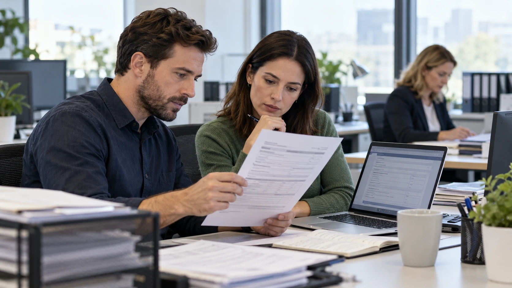 El equipo de Accounts Payable revisa de forma independiente un cambio de cuenta bancaria del proveedor